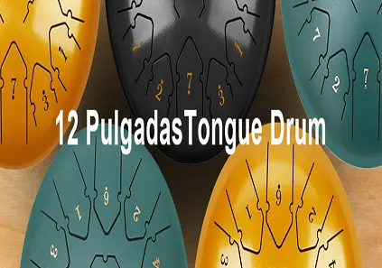 Tongue drum de 12 pulgadas de diametro